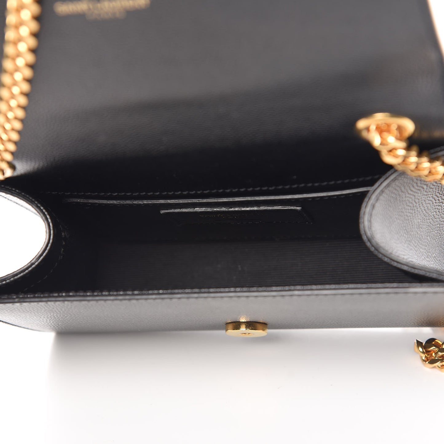 Grain De Poudre Small Monogram Kate Satchel Black