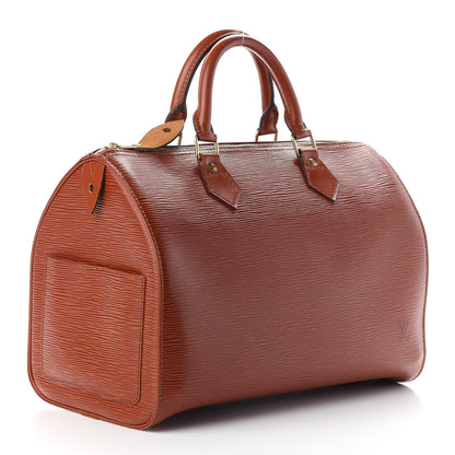 Louis Vuitton Epi Speedy 30 Kenyan Fawn 3 of 11