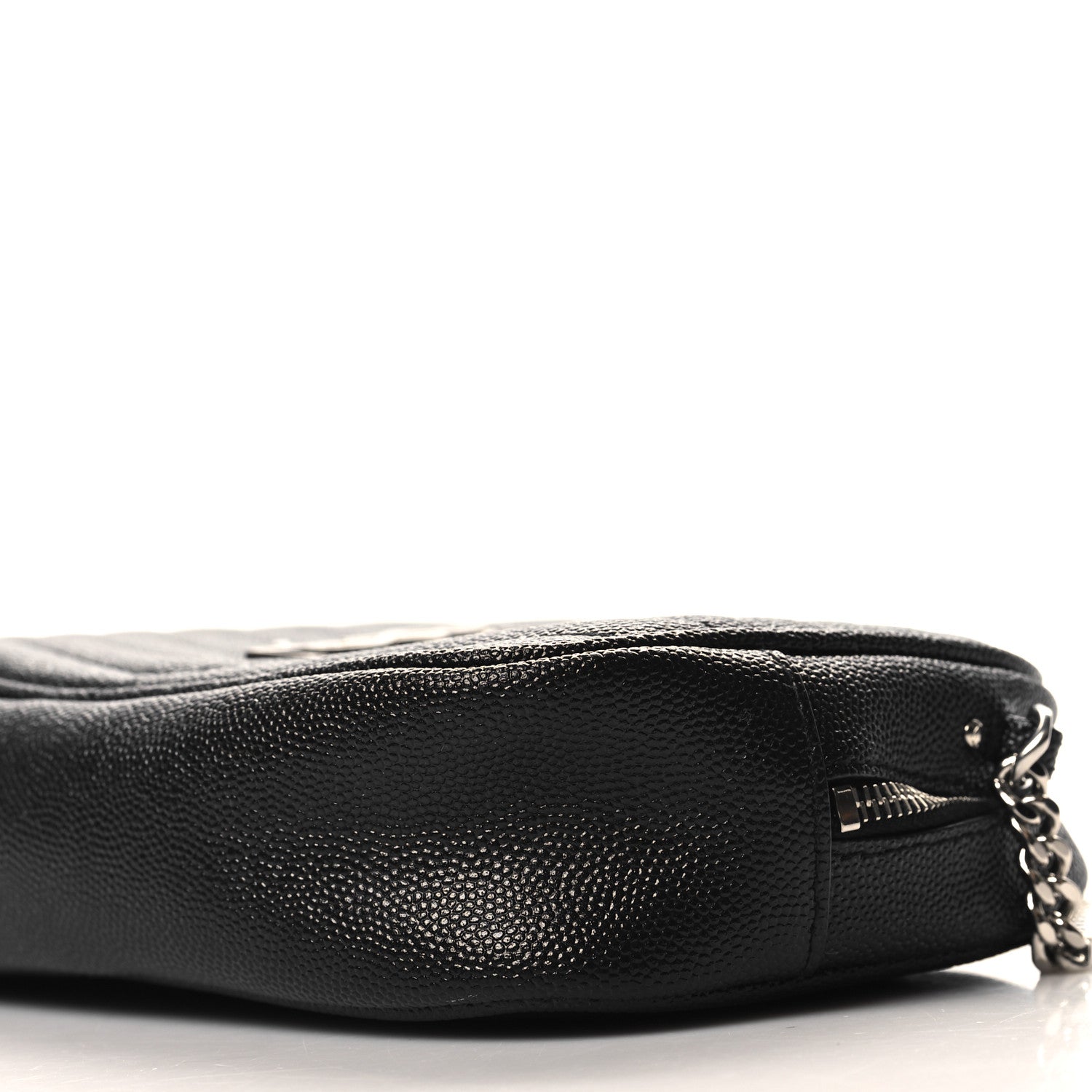 Saint Laurent Grain De Poudre Matelasse Monogram Mini Lou Camera Bag Black 10 of 11