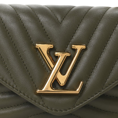 Louis Vuitton Calfskin New Wave Multi Pochette Kaki 7 of 9