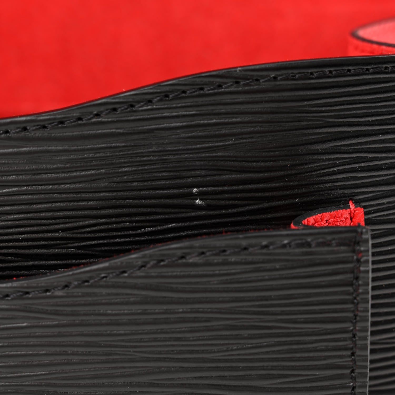 Louis Vuitton Epi Neo Monceau Black Coquelicot 10 of 12