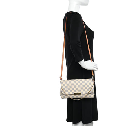 Louis Vuitton Damier Azur Favorite MM 2 of 10