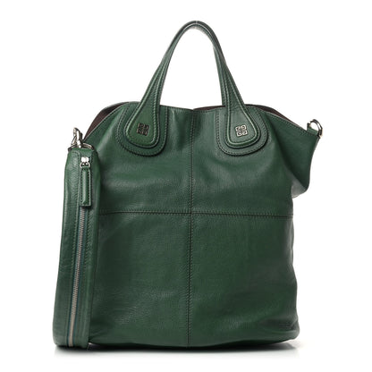 Givenchy Grained Calfskin North South Nightingale Green 1 of 8