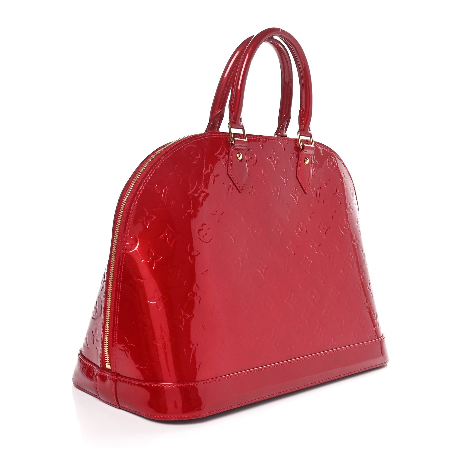 Louis Vuitton Vernis Alma GM Pomme D'Amour 3 of 10