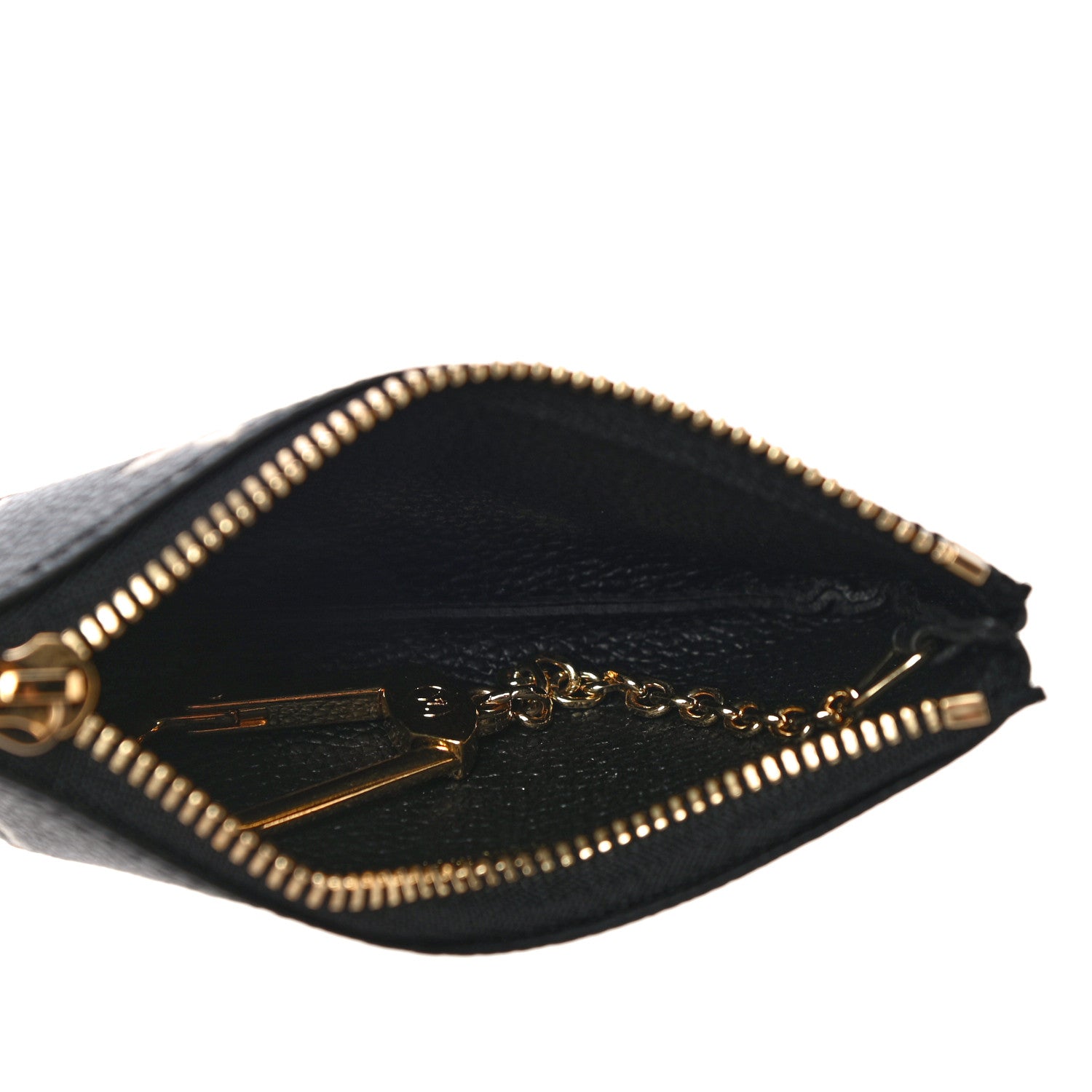 Louis Vuitton Empreinte Monogram Giant Key Pouch Black Beige 5 of 10