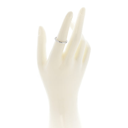 Cartier Platinum 2mm Ballerine Wedding Band Ring 54 6.75 2 of 5
