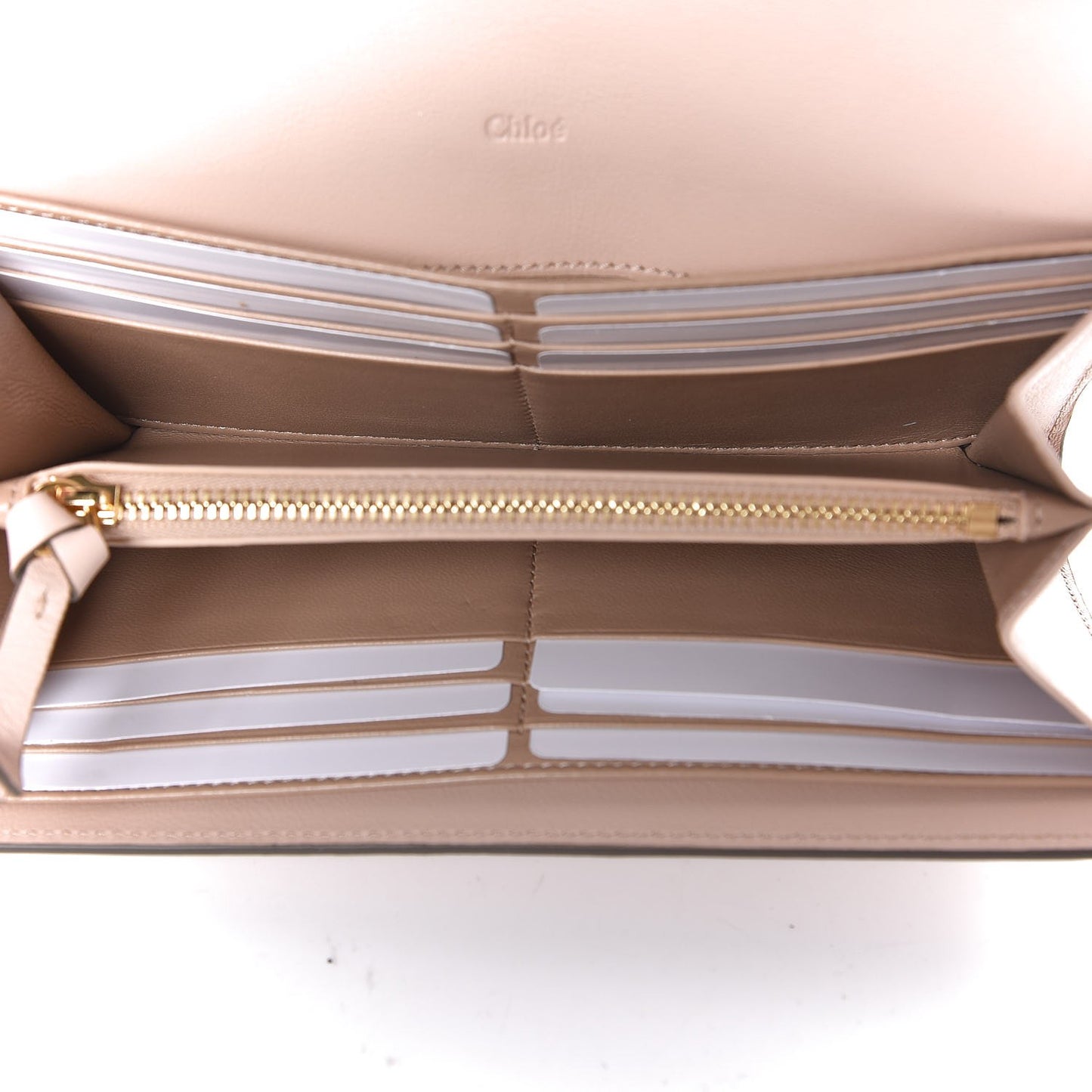 Calfskin Georgia Flap Wallet Cement Pink
