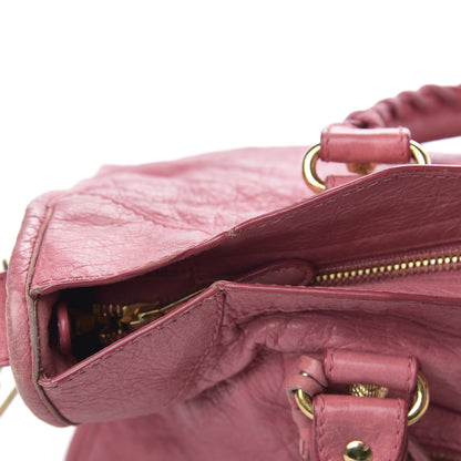 Balenciaga Agneau Giant 12 Gold Hardware City Rose Bombon Raspberry 9 of 15