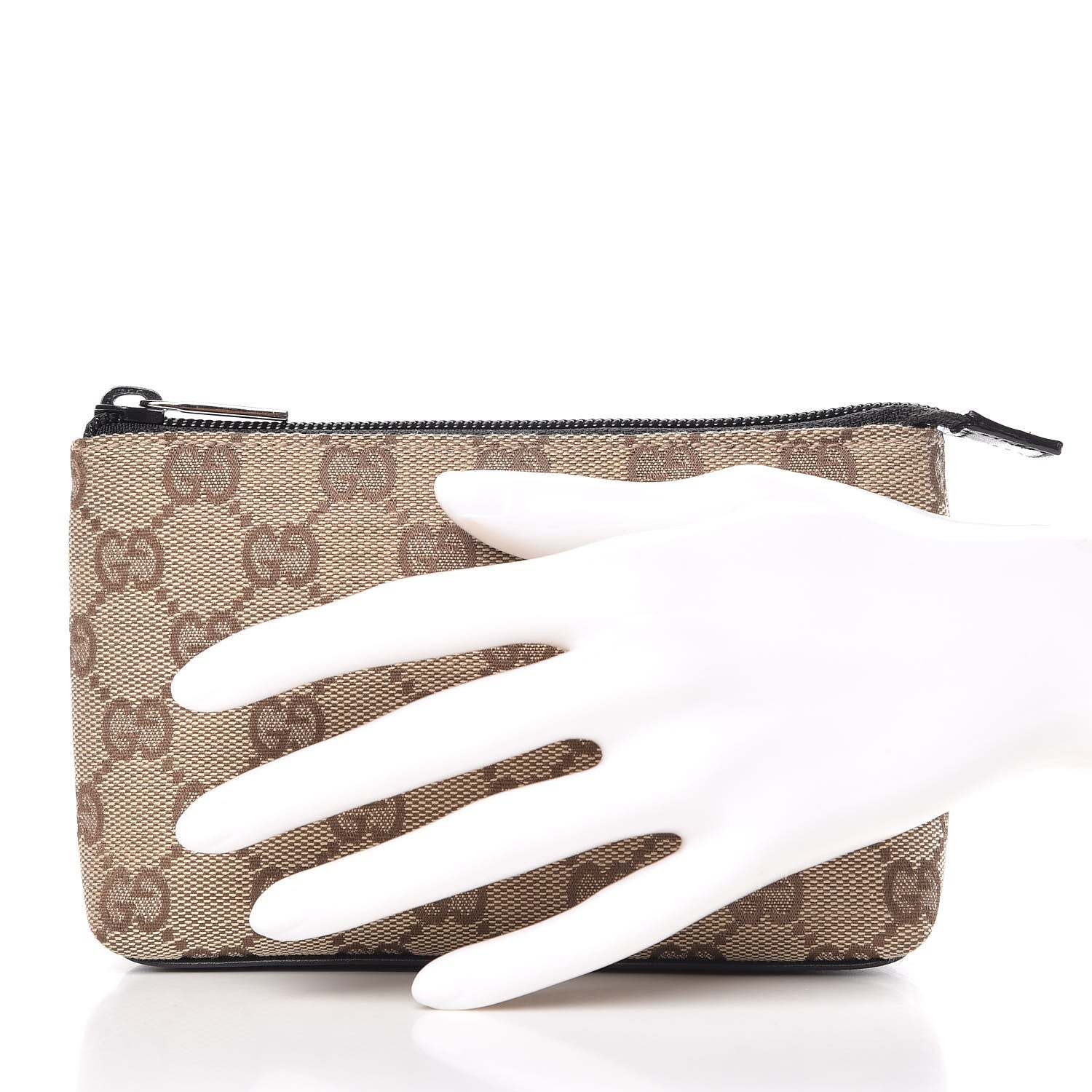 Gucci Monogram Small Cosmetic Case Brown 2 of 9