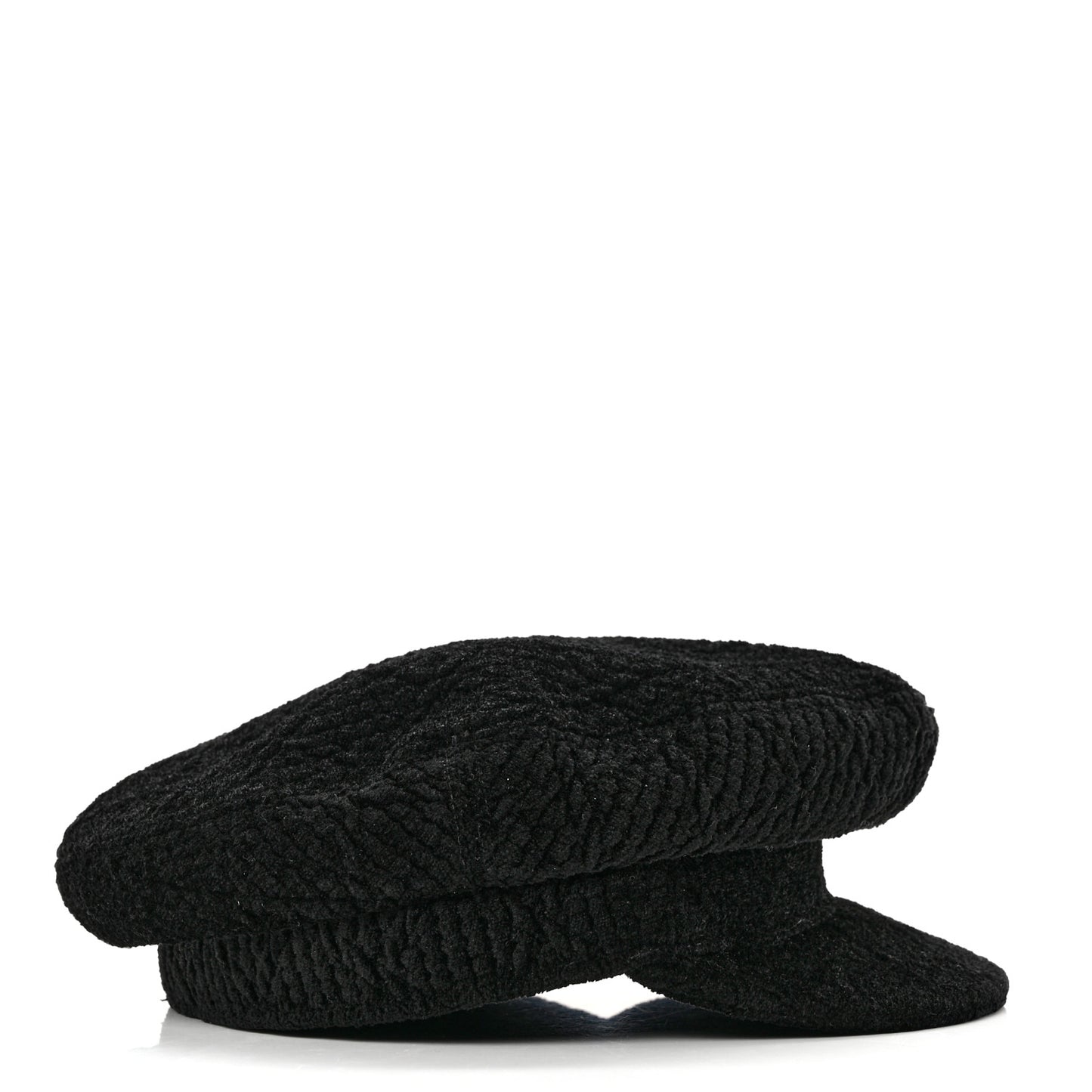 Viscose Silk Quilted CC Cap S Black