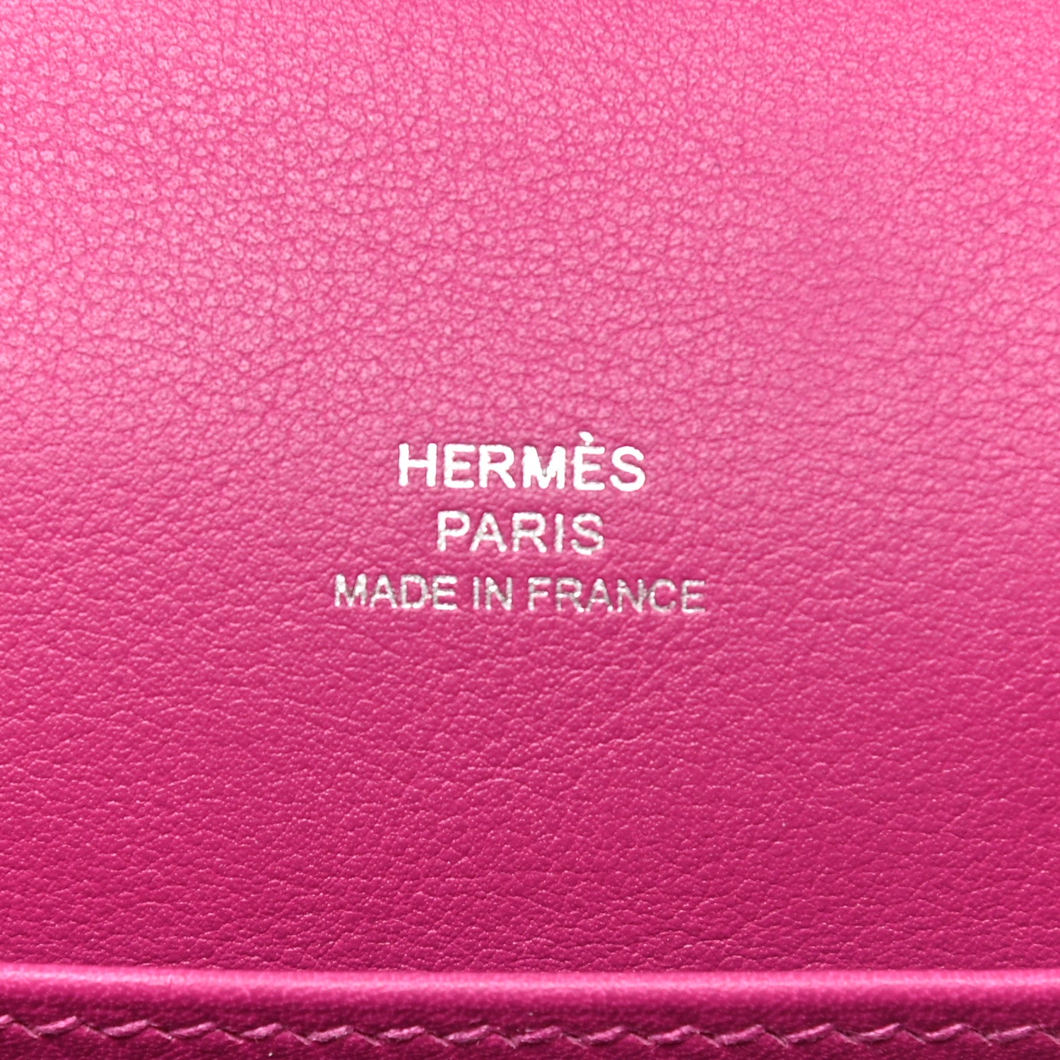 Hermes Swift Kelly Pochette Clutch Rose Pourpre 6 of 7