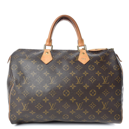 Louis Vuitton Monogram Speedy 35 1 of 27