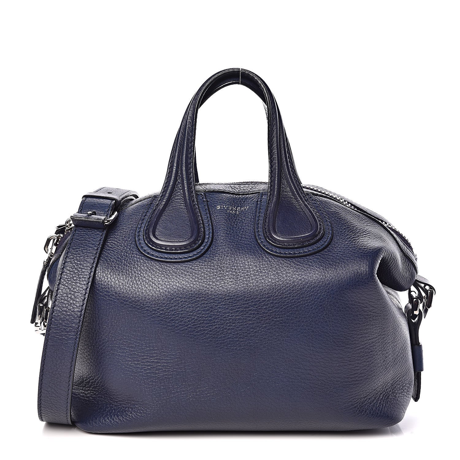 Givenchy Pebbled Calfskin Small Nightingale Navy 1 of 9