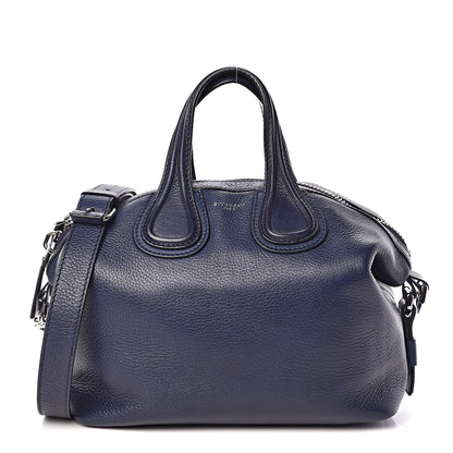 Givenchy Pebbled Calfskin Small Nightingale Navy 1 of 9