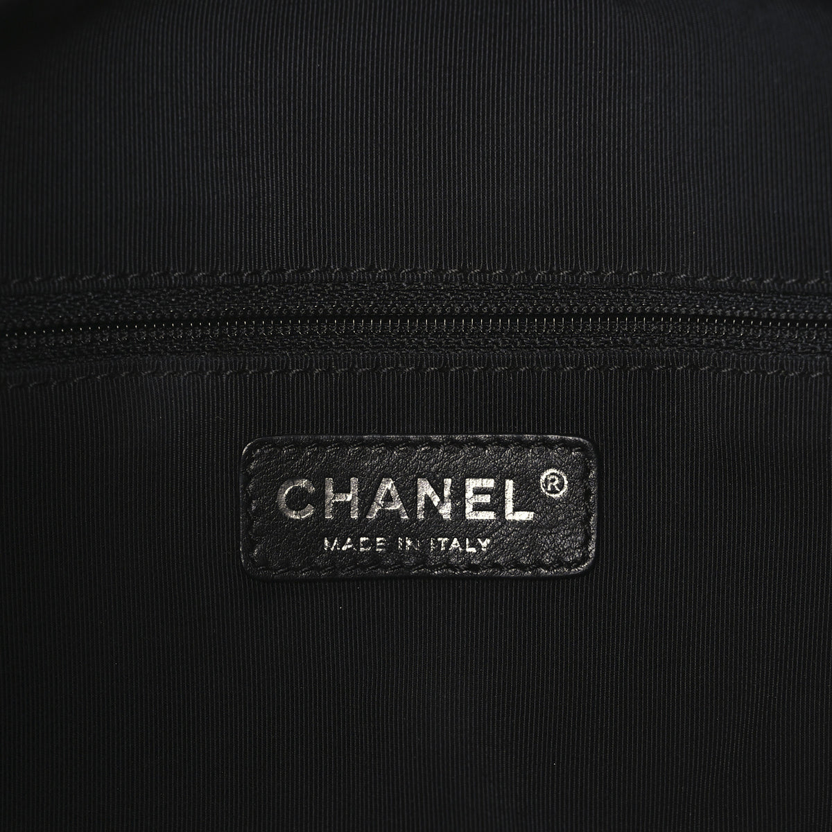 Chanel Coated Canvas Unlimited Clutch Silver 6 of 10