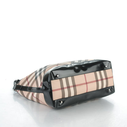 Burberry Nova Check Hobo Black 5 of 13