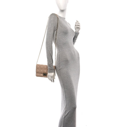 Christian Dior Lambskin Cannage Miss Dior Promenade Pouch Beige 2 of 10