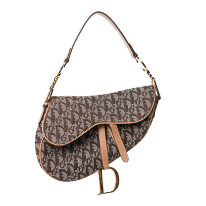 Christian Dior Monogram Saddle Bag Brown 1 of 10