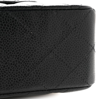 Chanel Caviar Quilted Small Double Flap Black 13 of 14