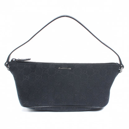 Gucci Monogram Boat Pochette Black 1 of 7