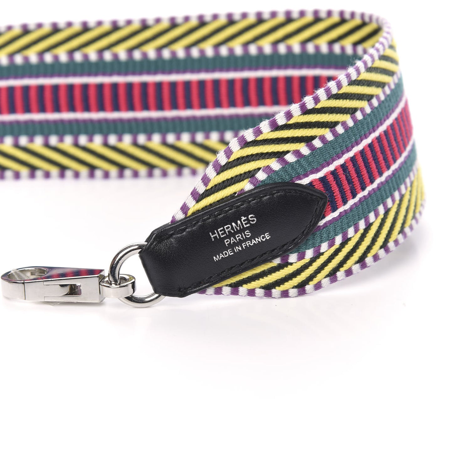 Toile Swift 50mm Sangle Cavale Shoulder Strap Multicolor Black
