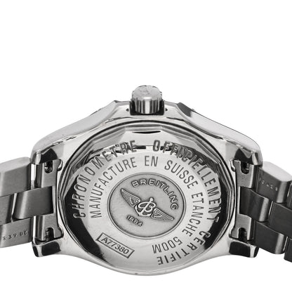 Breitling Stainless Steel Diamond 33mm Colt Oceane Quartz Watch A77380 4 of 4