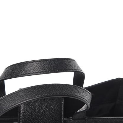 Chanel Caviar Quilted Small CC Box Shopping Tote Black 10 of 12