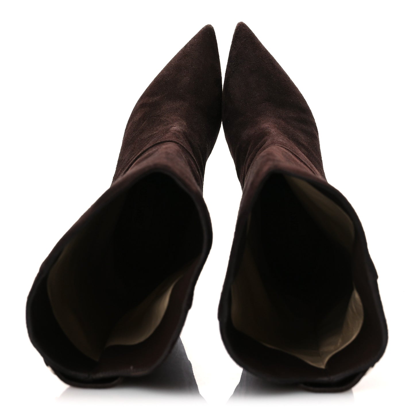 Suede Alizze 85 Knee High Boots 37.5 Chocolate