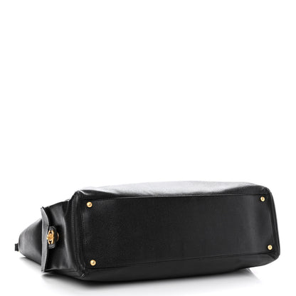 Chanel Caviar Weekender Black 3 of 8