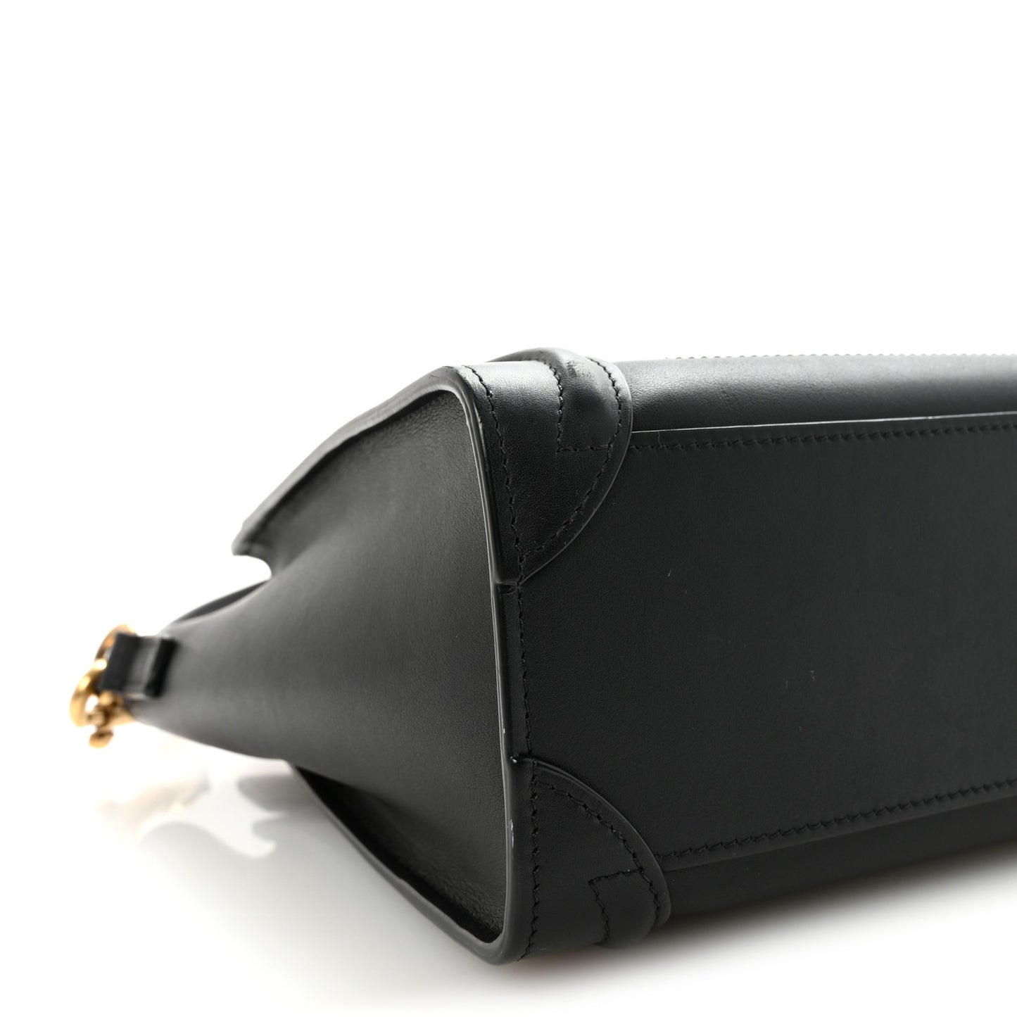 Smooth Calfskin Nano Luggage Black