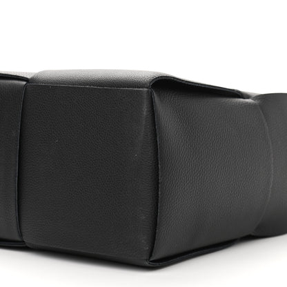 Bottega Veneta Grained Calfskin Maxi Intrecciato Arco Tote Black 10 of 10