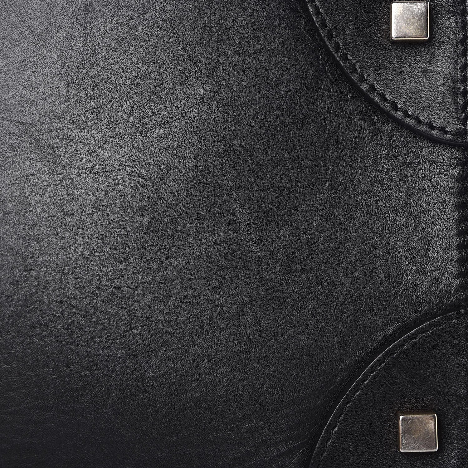 Celine Elephant Calfskin Mini Bi-Color Luggage Black White 12 of 17