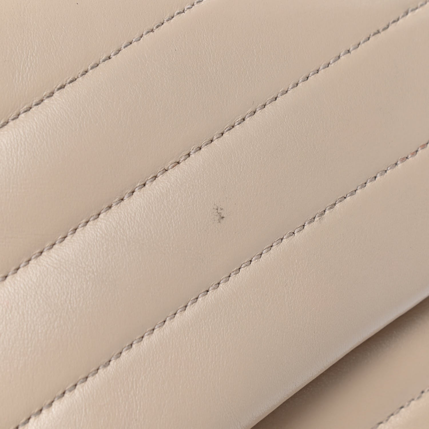 Saint Laurent Calfskin Y Quilted Monogram Medium Loulou Chain Satchel Nude Powder 13 of 14