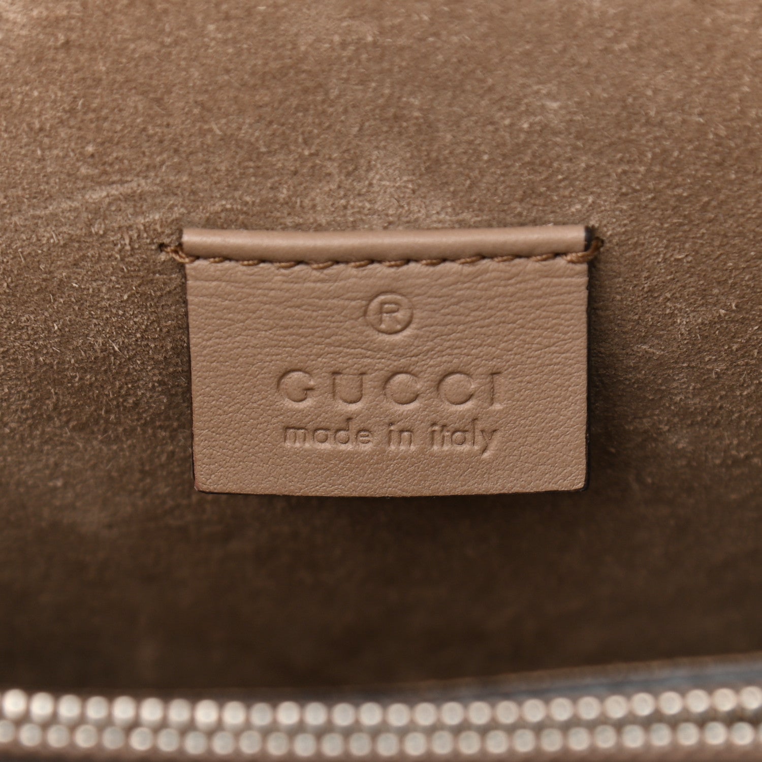 Gucci GG Supreme Monogram Small Dionysus Shoulder Bag Taupe 6 of 10