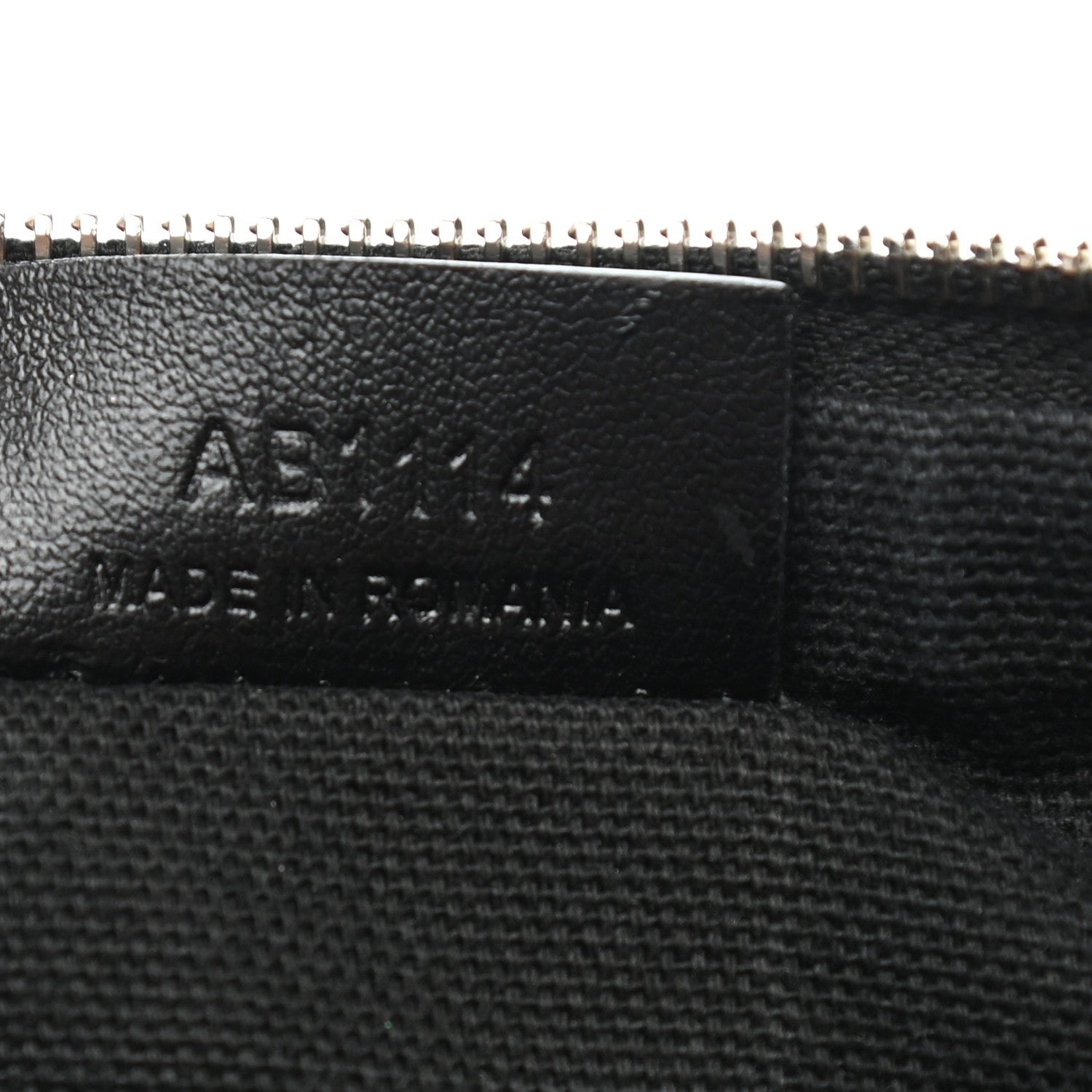Givenchy Textured Coated Canvas Rottweiler Print Small Cosmetic Pouch Black 7 of 10
