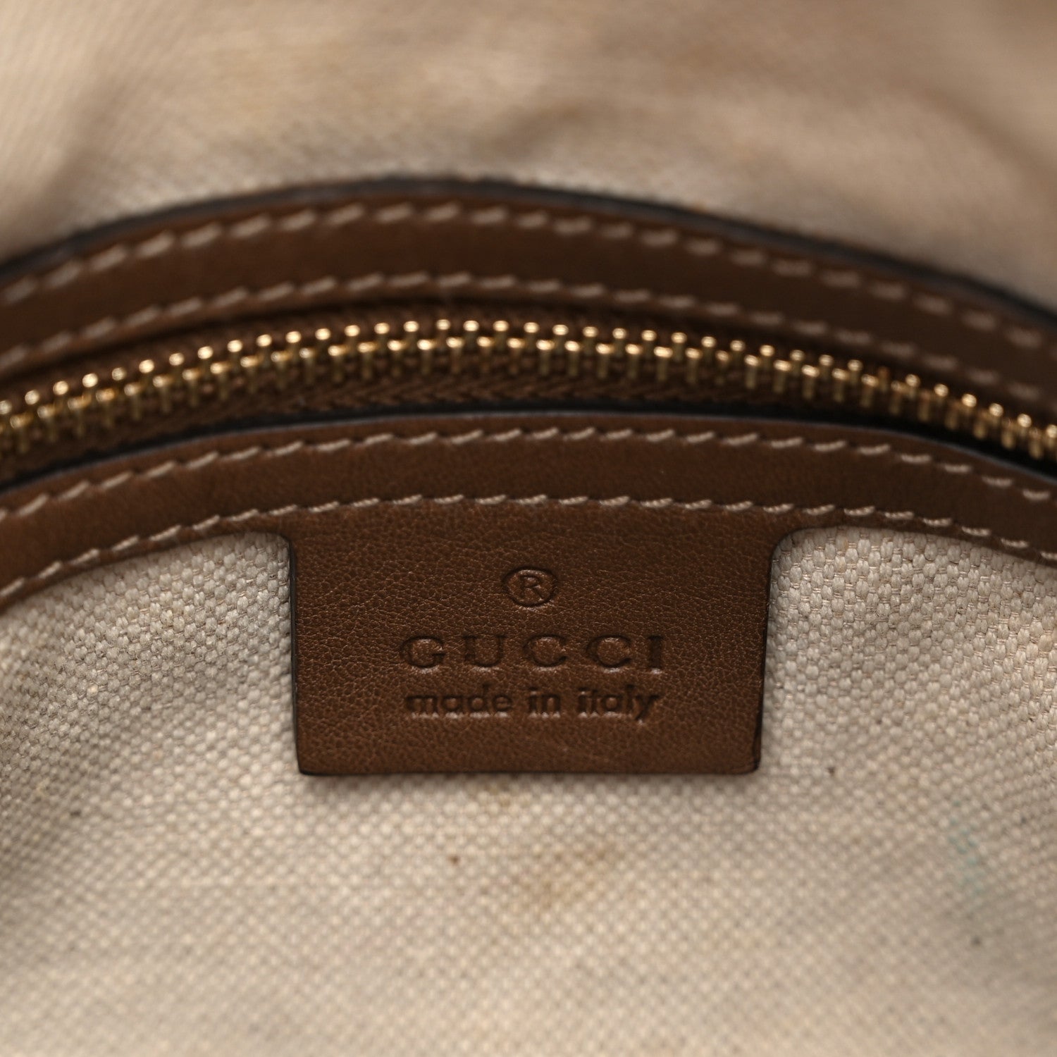 Gucci GG Supreme Monogram Calfskin Medium Nice Boston New Mystic White Beige Brown 6 of 16