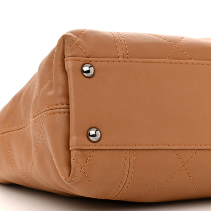 Chanel Lambskin Small Soft Touch Shoulder Bag Camel 9 of 10