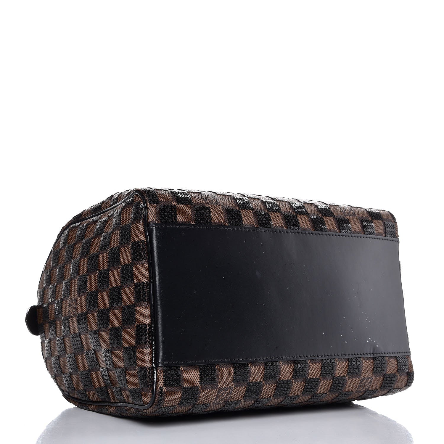 Louis Vuitton Damier Paillettes Speedy 30 Black 4 of 9