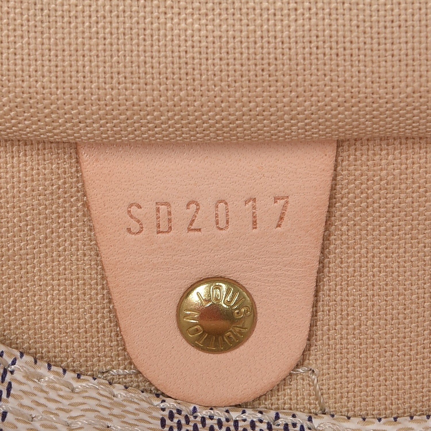 Louis Vuitton Damier Azur Speedy 25 7 of 8
