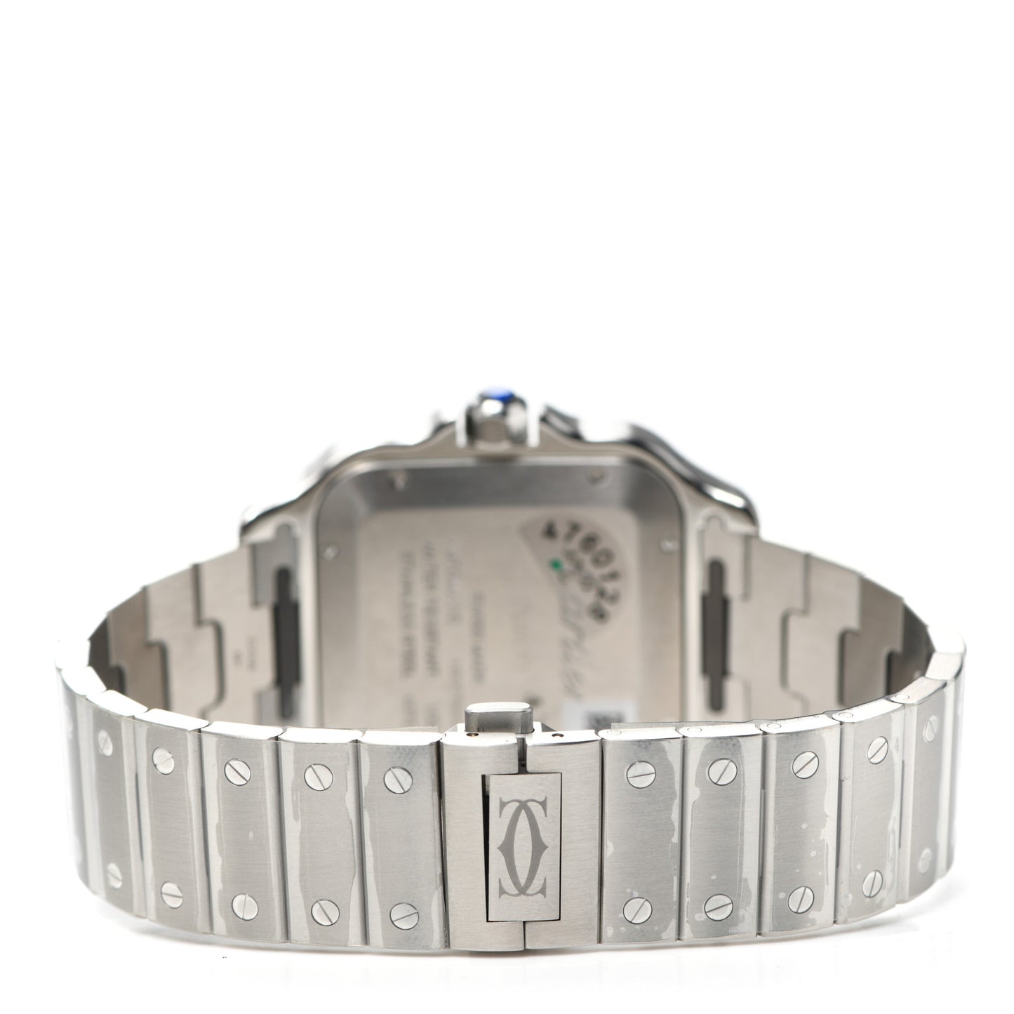 Stainless Steel 39.8mm Santos De Cartier Automatic Watch