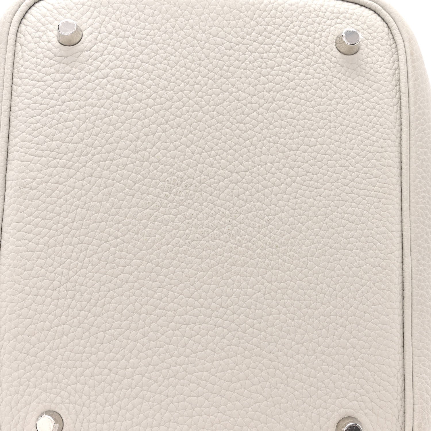 Hermes Taurillon Clemence Picotin Lock 22 MM Gris Perle 11 of 12