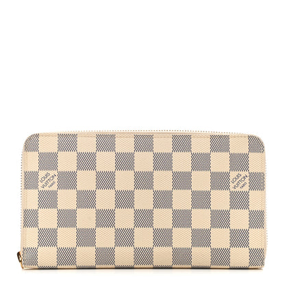 Louis Vuitton Damier Azur Zippy Organizer Wallet 1 of 9