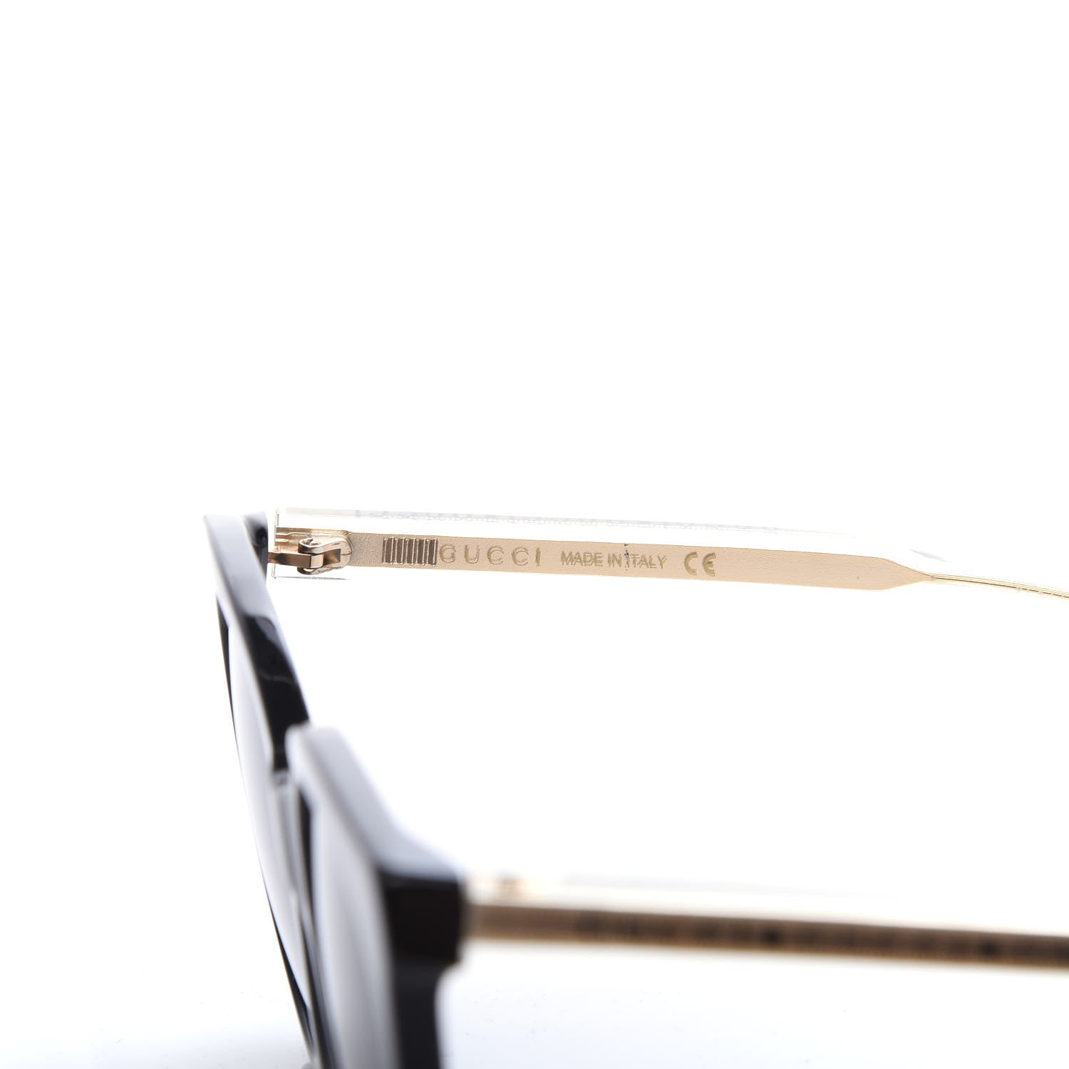 Gucci Colorblock Acetate Cat Eye GG0565S Sunglasses Black 5 of 8
