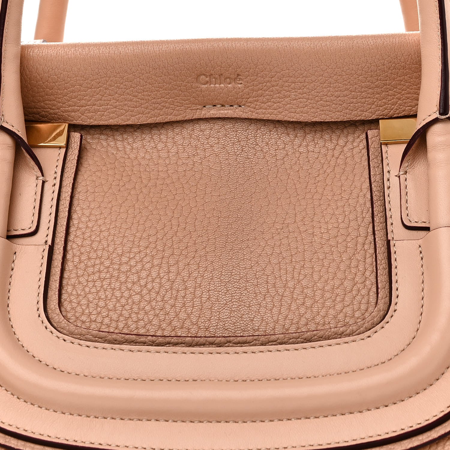 Chloe Calfskin Medium Everston Satchel Blush Nude 8 of 10