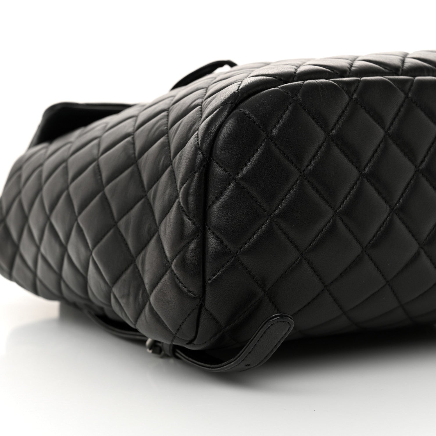Chanel Lambskin Quilted Large Urban Spirit Backpack Black 9 of 12