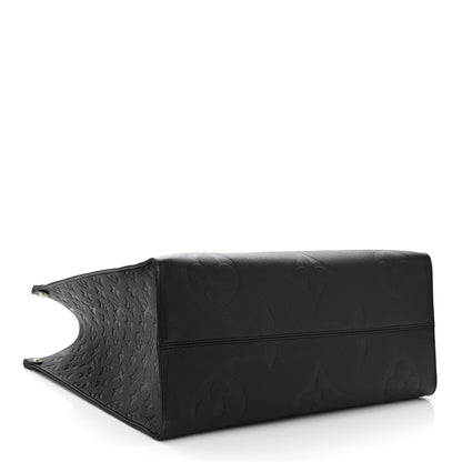 Louis Vuitton Empreinte Monogram Giant Onthego GM Black 4 of 10
