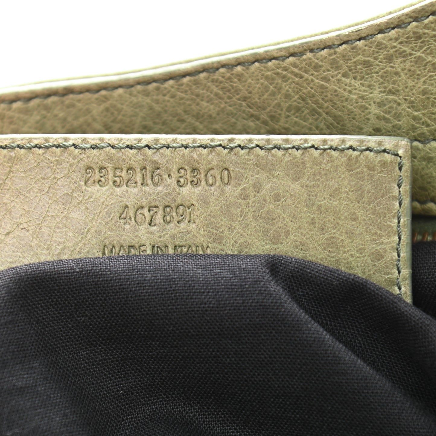 Agneau Classic Hardware Velo Vert Militaire