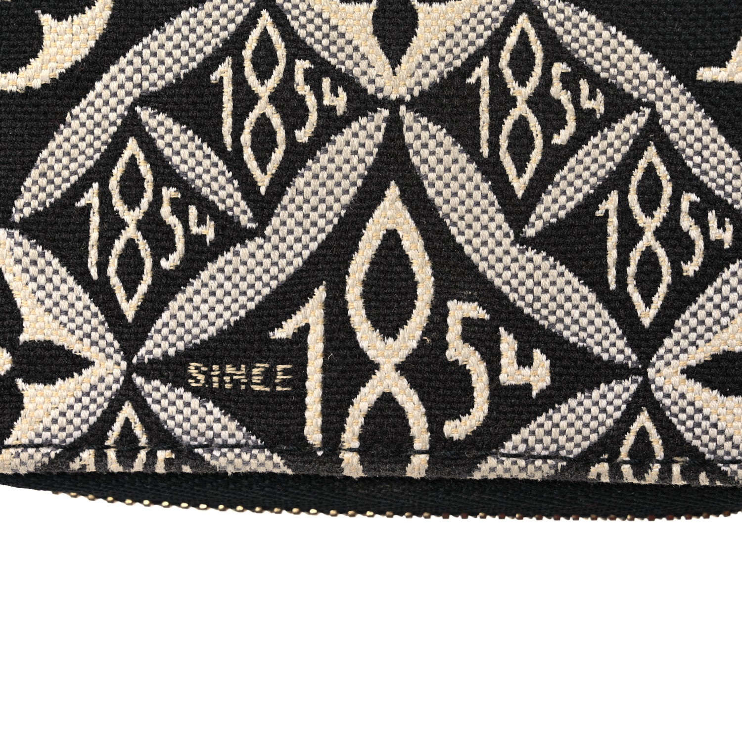 Louis Vuitton Jacquard Since 1854 Zippy Coin Purse Grey 13 of 16