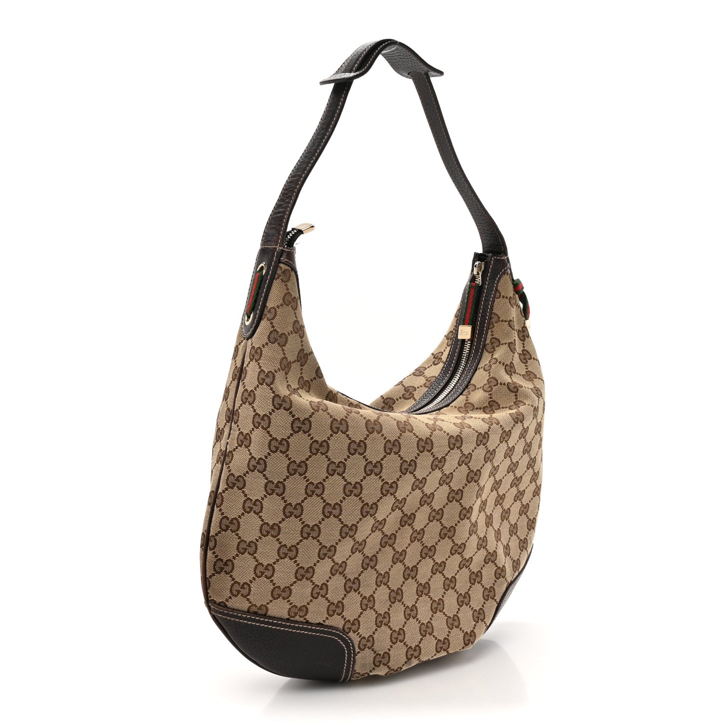 Monogram Large Princy Hobo Dark Brown