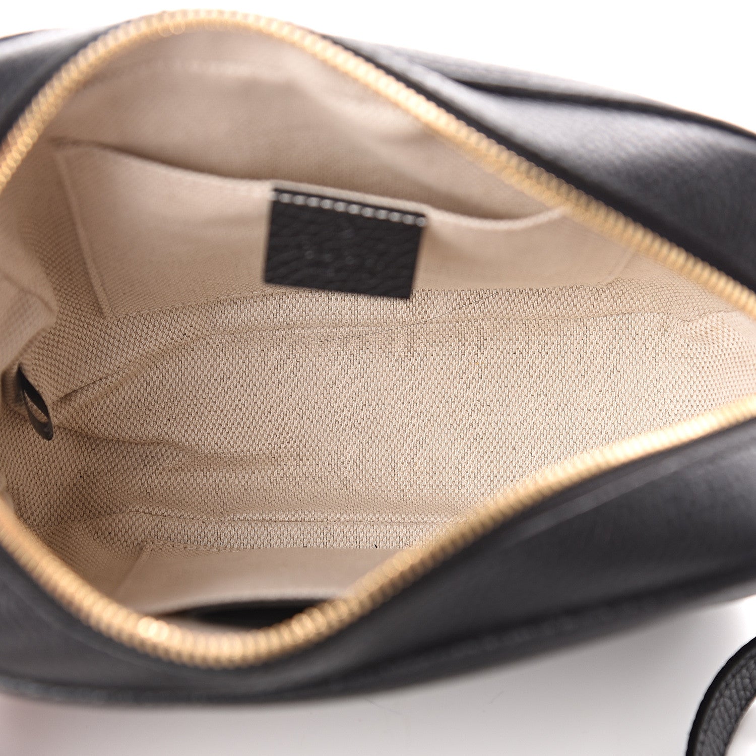 Gucci Pebbled Calfskin Small Soho Disco Bag Black 4 of 7